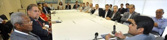 Representantes dos filantrópicos saem otimistas de reunião com o prefeito ACM N