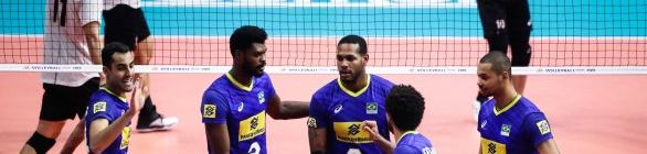 Invicta, seleção masculina de vôlei passa fácil pelo Japão e chega à 5ª vitória 