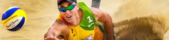 Duplas masculinas do Brasil avançam com força máxima no Mundial