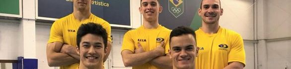  CBG convoca seleção masculina de ginástica artística para o Pan 
