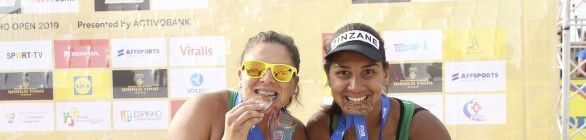 Ana Patrícia e Rebecca vencem Ágatha e Duda e ficam com o bronze em Portugal