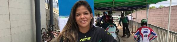 Paola Reis disputa mundial de BMX, neste sábado, na Bélgica