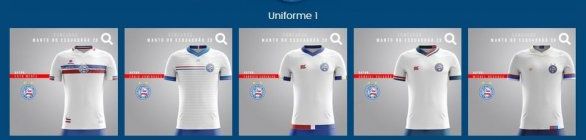 Com mais de 25 mil votos, eleição para definir novas camisas do Bahia 
