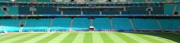 Fonte Nova garante gramado em bom estado para receber Vitória e Bahia