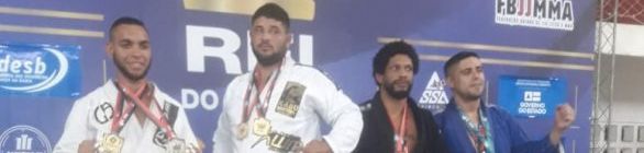 Atletas do Jiu Jitsu trouxeram 05 medalhas para casa durante “Rei do Tatame