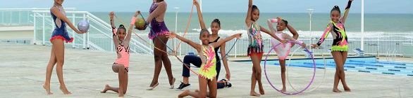 Alunas de escola municipal disputam Campeonato Nacional de Ginástica Rítmica