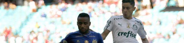 Em partida equilibrada, Bahia e Palmeiras empatam na Fonte Nova