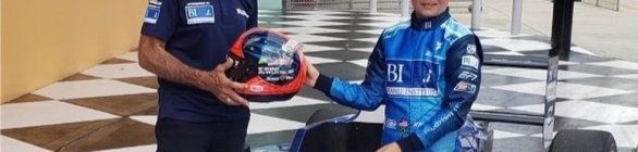 Filho mais novo de Fittipaldi completa teste na F4 americana