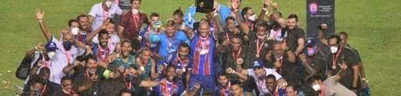 Bahia vence Atlético de Alagoinhas e conquista o tricampeonato Baiano