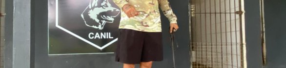 Nova cadela da Coe vai atuar detectando explosivos