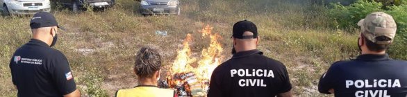 Bahia tem 3,94 toneladas de drogas incineradas pela Operação Narco Brasil