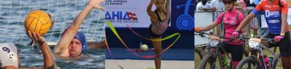 Eventos esportivos de polo aquático, ciclismo e ginástica movimentam municípios