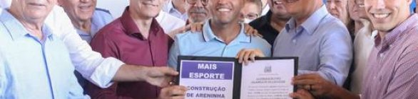 Governador anuncia investimento para infraestrutura esportiva no Estado