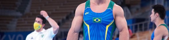 Ginasta Caio Souza fatura bronze na Copa do Mundo na Croácia Carioca saiu do 8º