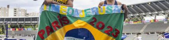 Atletismo: Brasil é ouro com Yeltsin e Jerusa no Mundial Paralímpico