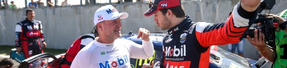 Pilotos Dudu e Rubinho Barrichello se preparam para a etapa da Stoc Car