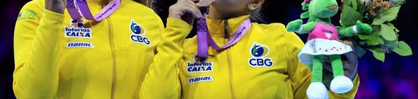 Brasil encerra Mundial histórico com mais duas medalhas de Rebeca e Flávia Sarai