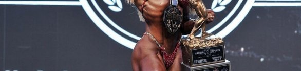 Rayane Fogal conquista o pódio no Arnold Sports Festival South America 2024