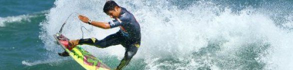 Michael Rodrigues faz a melhor estreia no Radical Wave apresenta Surf Eco Festiv