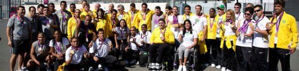 Mais dourado, Brasil fecha os Jogos com brilho na piscina e nas pistas