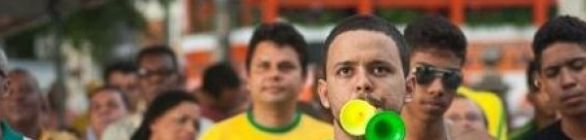 Clima verde e amarelo toma conta dos bairros de Salvador