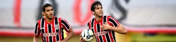 Vitória perde para o São Paulo na volta de Kaká e fica a apenas 1 ponto do Z-4