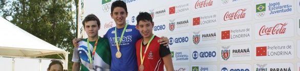Natação baiana é ouro nos jogos Escolares da juventude em Londrina (PR)
