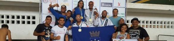 5 medalhas foram IX Etapa do Campeonato Baiano de Jiu Jitsu 2017