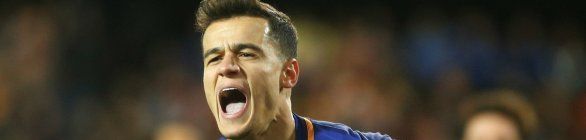 Coutinho comemora primeiro gol no Barça e vaga na final: 