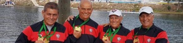 Atletas baianos conquistam 8 medalhas no Sulamericano de remo máster