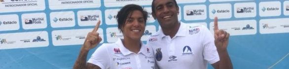 Ana Marcela e Allan do Carmo vencem Troféu Brasil - Maria Lenk