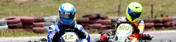 Sol brilha forte para Baiano de Kart