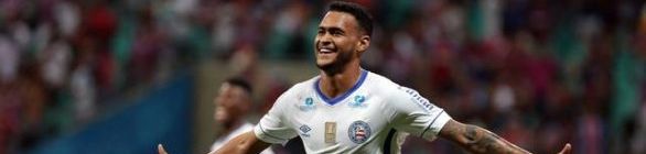 Bahia marca no último lance do jogo e vence o Santos na Fonte Nova