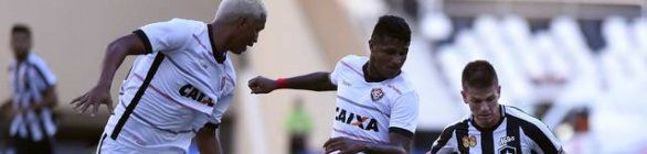 Em jogo de poucas chances, Botafogo e Vitória empatam no Nilton Santos 