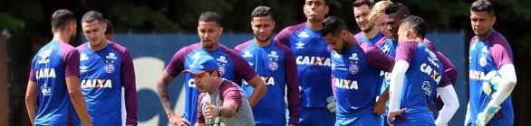 Sem Allione, Bahia divulga relacionados para partida contra o Atlético-MG