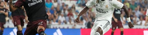 Real Madrid bate o Milan por 3 a 1 no primeiro jogo de Vinicius no Bernabéu