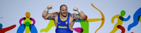 Fernando Reis leva o título no Brasileiro de Levantamento de Peso