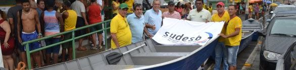 Sudesb entrega barcos para quatro clubes de remo baianos