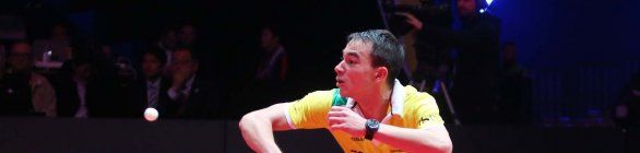 Brasileiro Hugo Calderano sobe três posições e se torna o número 6 do mundo