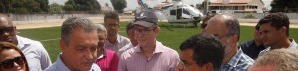 Estádio de Serrolândia ganha grama sintética