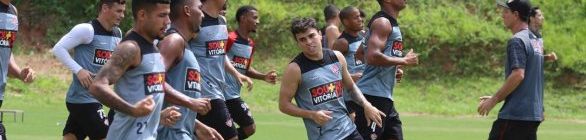 O elenco do Vitória voltou aos trabalhos na manhã deste sábado, na Toca do Leão