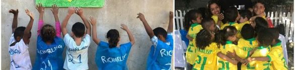 Richarlison se sensibiliza com crianças de zona rural do ES e doa 22 camisas 