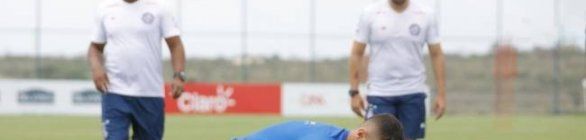 Gregore explica rotina de treinos com restrições e diz que objetivo é recuperar