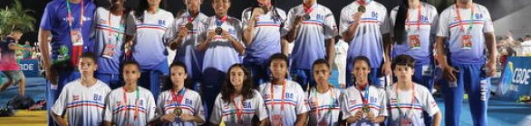 Delegação baiana conquista 15 medalhas nos dois primeiros dias de Jogos Escolare