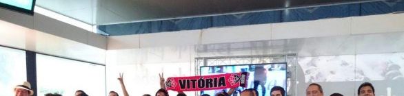 Torcida do Vitória em Brasília vai a Anápolis assistir a jogo da Copa do Brasil