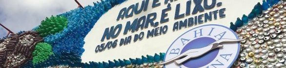 Painel artístico celebra o Dia Mundial do Meio Ambiente