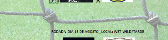 MAIS UMA SUPER RODADA ,NESTE SÁBADO DIA 15/08 PELA TAÇA IRMÃ DULCE SUB 19