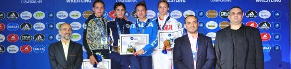 Azerbaijão fatura duas medalhas de ouro na estreia do estilo livre feminino