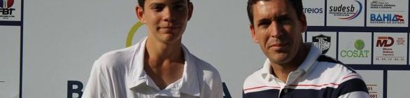 Tenista apoiado pelo FazAtleta é campeão do Bahia Juniors