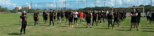 FUTEBOL AMERICANO – EQUIPE DO VITÓRIA FA INICIA PREPARATIVOS PARA TEMPORADA 2016